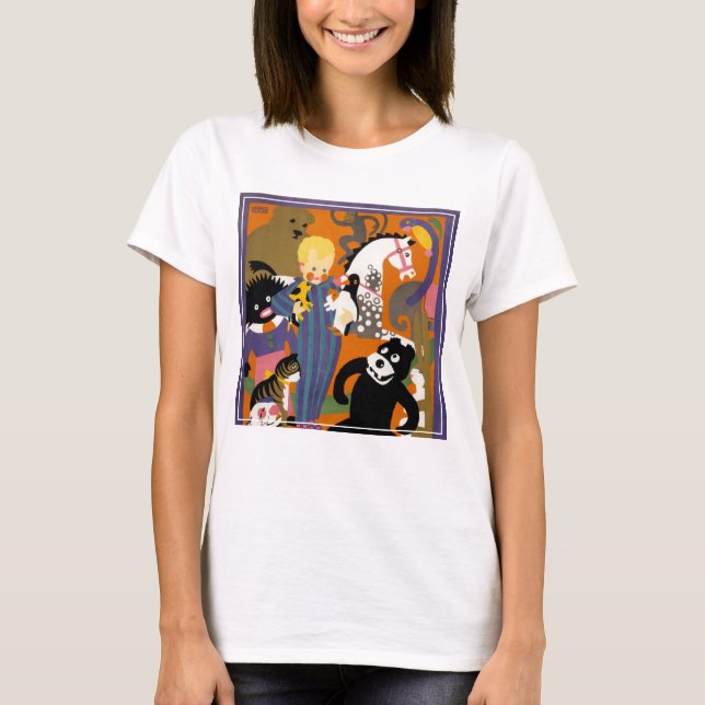 Reiseplakat für Londoner Untergrund U-Bahn T-Shirt (Vorderseite)