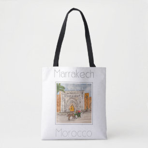 Reiseplakat für Marrakesch Marokko