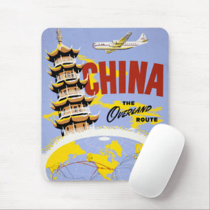 Reiseplakat für Northwest Orient Airlines Mousepad