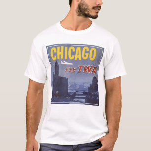 Reiseplakat für Trans World Airlines Flüge T-Shirt