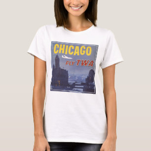 Reiseplakat für Trans World Airlines Flüge T-Shirt