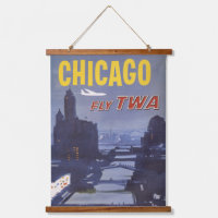 Reiseplakat für Trans World Airlines Flüge