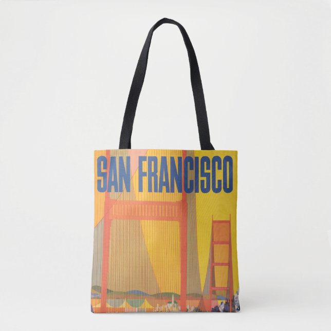 Reiseplakat für TWA nach San Francisco (Vorderseite)
