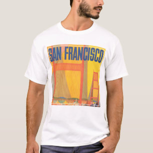 Reiseplakat für TWA nach San Francisco T-Shirt