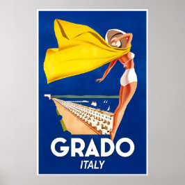 Reiseplakat Grado, Italien Poster