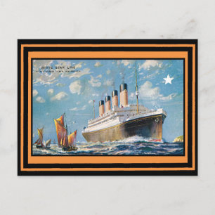 Reiseplakat im Vintage-Stil 69 Postkarte