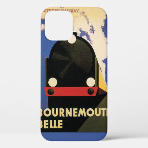 Reiseplakat im Vintage-Stil, Bournemouth Belle Zug Case-Mate iPhone Hülle