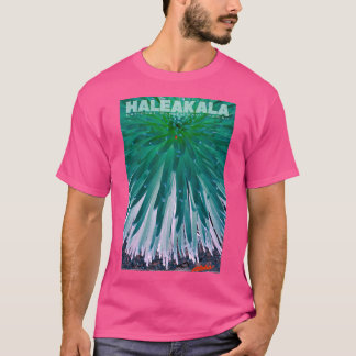Reiseplakat im Vintage-Stil Haleakala T-Shirt