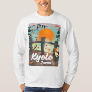 Reiseplakat Kyotos Japan T-Shirt