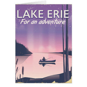 Reiseplakat Lake Erie