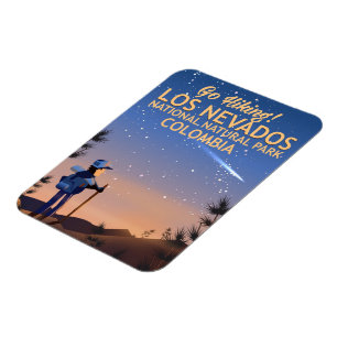 Reiseplakat Los Nevados National Natural Park Magnet