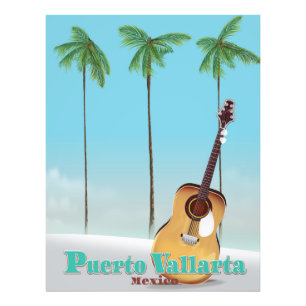 Reiseplakat Puerto Vallarta Mexiko Fotodruck