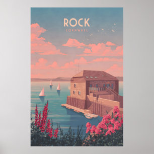Reiseplakat Rock Cornwall Poster
