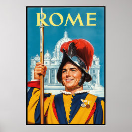 Reiseplakat Rom  Poster