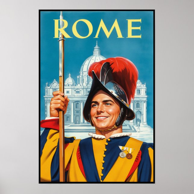 Reiseplakat Rom  Poster (Vorne)