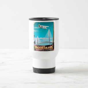 Reiseplakat Schottland Queensferry Crossing Reisebecher