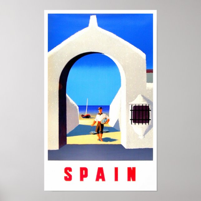 Reiseplakat Spanien Poster (Vorne)