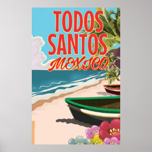 Reiseplakat TODOS Santos Mexiko Poster