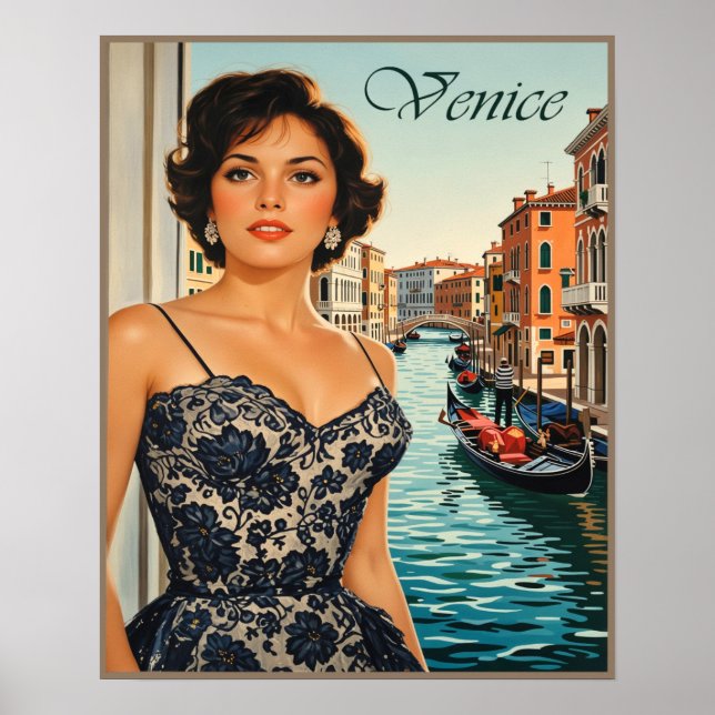 Reiseplakat Venedig, Italien Poster (Vorne)