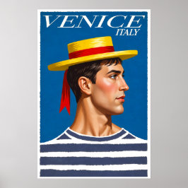 Reiseplakat Venedig, Italien Poster