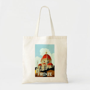 Reiseplakat von Florenz Tragetasche