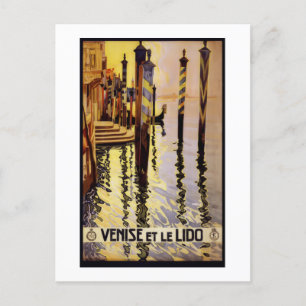 Reiseplakat von Venedig Postkarte