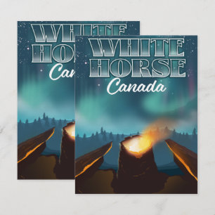 Reiseplakat von White Horse Canada