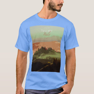 ReiseplakateBesuch der Toskana Italien T-Shirt