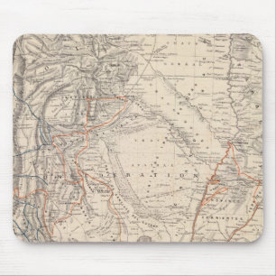 Reiseplan von Dr. V. Martin de Moussy Mousepad