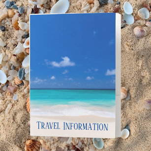 Reiseplaner Informationen Strand Bewerbungsmappe