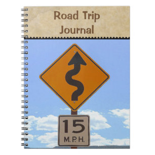 Reiseplaner / Road Trip Notebook Notizblock