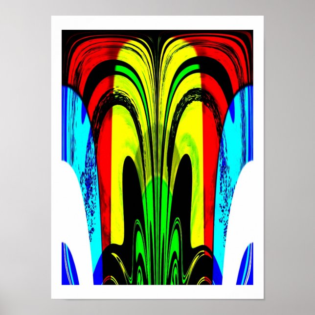 Reiseportal Kunst Poster (Vorne)