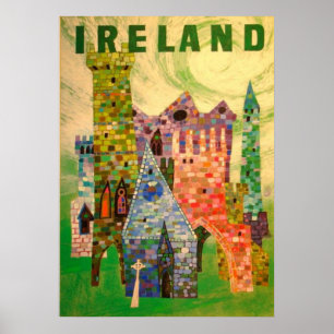 REISEPOSTER IRLAND POSTER