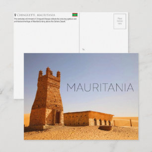 Reisepostkarte Chinguetti, Mauretanien Postkarte