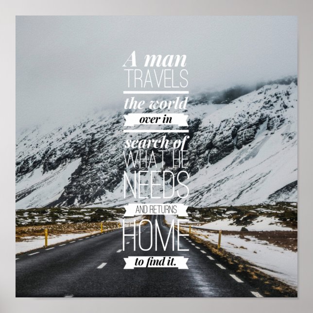 Reisepreis Poster (Vorne)