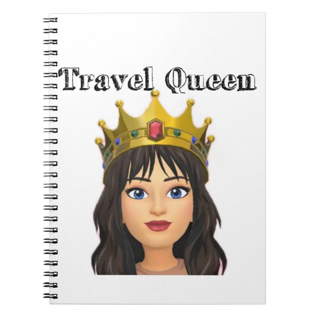 Reisequeen Notizblock (Vorderseite)