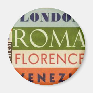 Reiseschilder Magnet