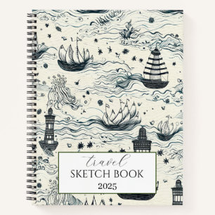 Reiseskalender für SpiralNotebook Notizbuch