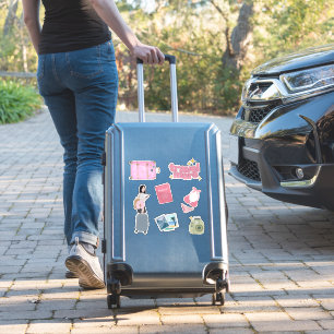 Reisesticker für Reisebegeisterte  Aufkleber