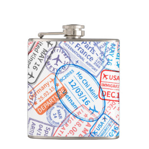 Reisesymbol Flachmann