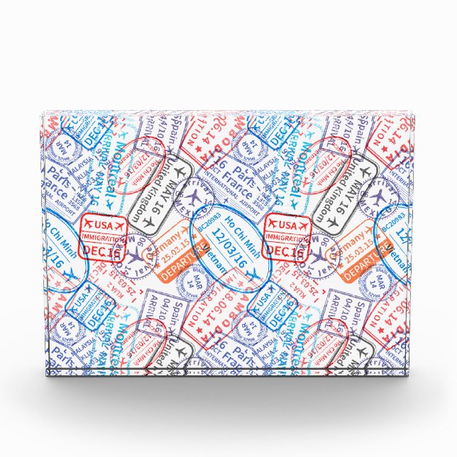 Reisesymbol Fotoblock (Vorderseite)