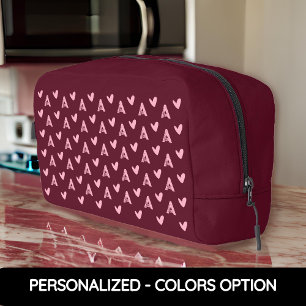 Reisetasche nach Maß als Geburtstags- und Abschlus Waschbeutel