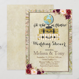 Reisethema Polterabend-Einladung Einladung