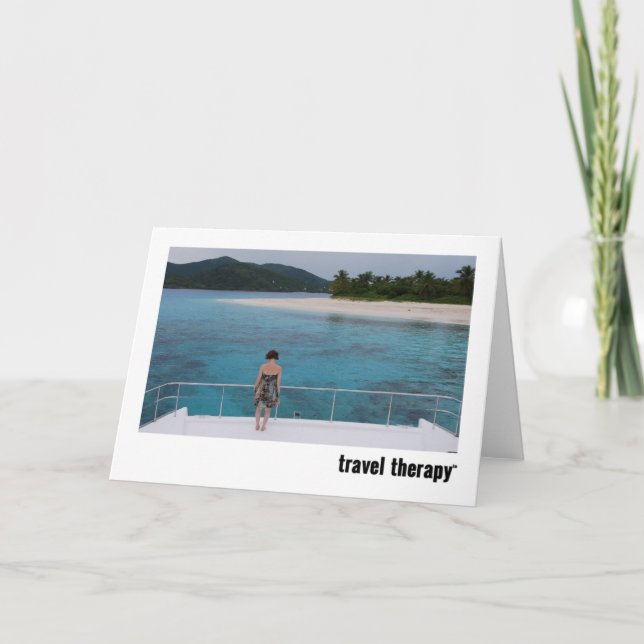 Reisetherapie Karte (Vorderseite)