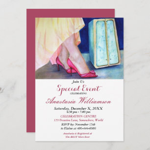 REISEVERANSTALTUNG IM PARTY EINLADUNG