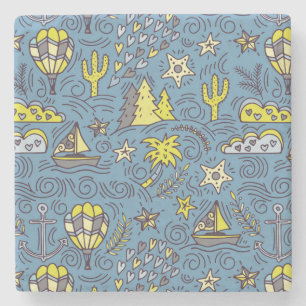 Reisevergnügen Steinuntersetzer