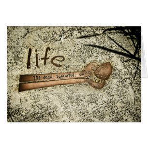 Reisevisionen Weisheitswortkarte