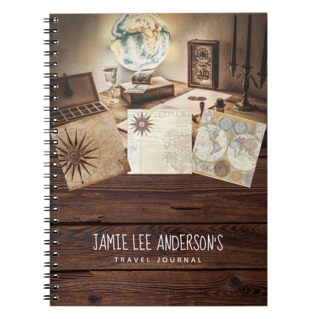 Reisezeitschrift Pension Adventures Vater Großvate Notizblock (Vorderseite)