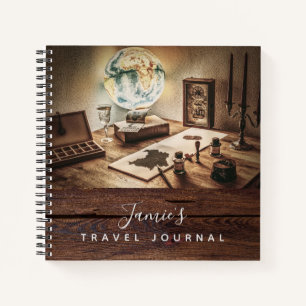 Reisezeitschrift Pension Adventures Vater Großvate Notizbuch