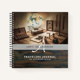 Reisezeitschrift Pension Adventures Vater Großvate Notizbuch